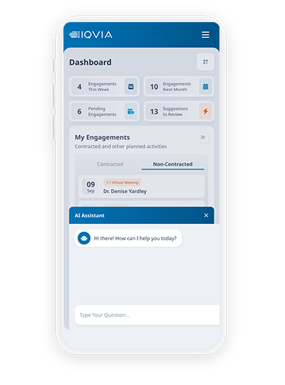 Mobile screenshot showing medical investment analytics dashboard with proof of strategy value.
